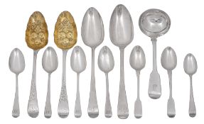 George III and later silver spoons