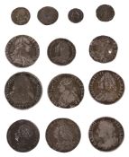 17th, 18th and 19th century mostly British silver coins