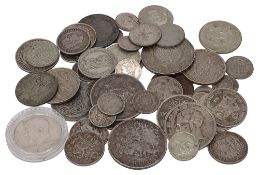 19th century and later foreign silver coins
