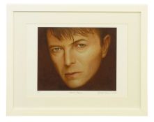 David Bowie: George Underwood (British, b. 1947) 'David Bowie' portrait print