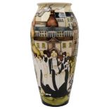 A Moorcroft limited edition 'The Walk' pattern vase