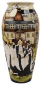 A Moorcroft limited edition 'The Walk' pattern vase