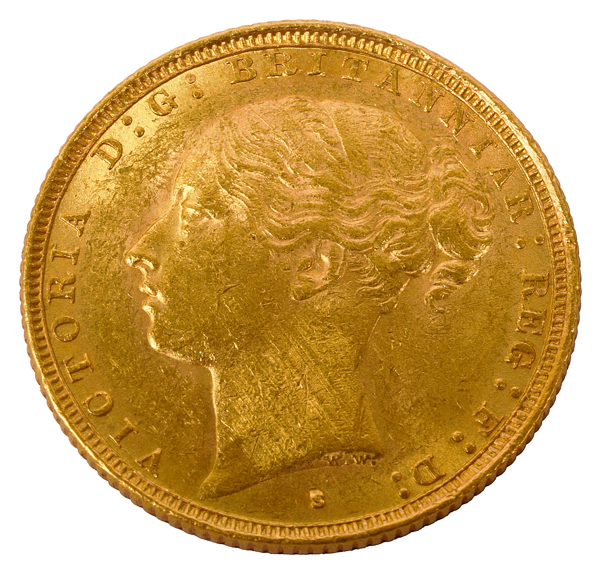 Australia Victoria gold full sovereign, 1886