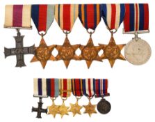 WWII Military Cross six medal group awarded to Major Chester Fleetwood Williams 2nd Royal Lancers In