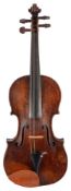 A late 19th century 4/4 violin