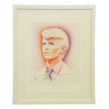 David Bowie : George Underwood (British, b. 1947) 'Let's Dance' signed print