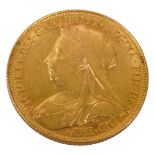 Australia. Victoria gold full sovereign, 1900