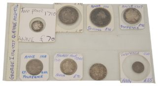 Early 18th century British coins
