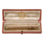 A 9ct gold Cartier propelling pencil