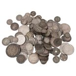British and foreign mostly silver coins