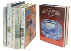 A group of reference books for antique items