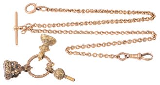 A belcher link chain necklace with swivel clasp