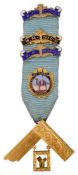 A 14ct gold Masonic jewel for No4292 General Gordon Lodge