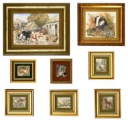 Rita E. Whitaker R.M.S - A collection of eight works depicting animals and birds