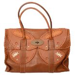 A Mulberry leather Bayswater Butterfly handbag