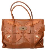 A Mulberry leather Bayswater Butterfly handbag