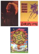 Music Memorabilia: Three programmes including Isle of Wight 1970, Rolling Stones & Jethro Hill