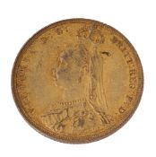 A Victoria gold sovereign, 1887