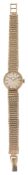 A lady's 9ct gold Omega wristwatch