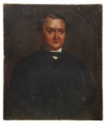 Portrait of a Gentleman - 19th century British school oil on canvas