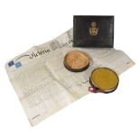 Victorian grant of Letters Patent with Great seal