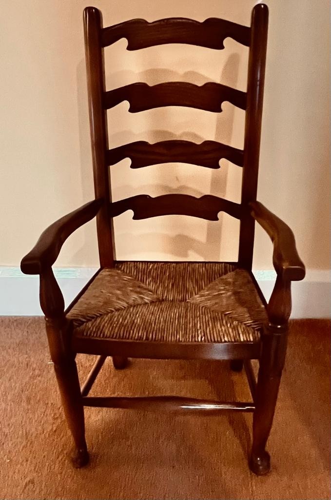 REPRODUCTION CHILD'S LADDER BACK CHAIR