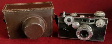 VINTAGE CASED ARGUS C3 RANGEFINDER CAMERA REASONABLE, USED CONDITION, NOT TESTED