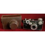 VINTAGE CASED ARGUS C3 RANGEFINDER CAMERA REASONABLE, USED CONDITION, NOT TESTED