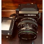 BRONICA CAMERA AND ACCESSORY