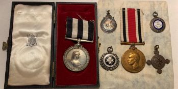 ST JOHN AMBULANCE MEDAL PLUS SPECIAL CONSTABLES MEDAL, ETC.