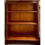 SMALL REPRODUCTION BOOKSHELVES, APPROXIMATELY 77 x 95 x 28cm