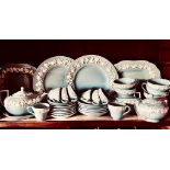 THIRTY-NINE PIECES OF WEDGWOOD QUEENS WARE POTTERY