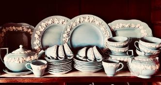 THIRTY-NINE PIECES OF WEDGWOOD QUEENS WARE POTTERY