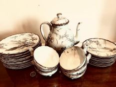 TWENTY-FOUR PIECE JAPANESE EGGSHELL CHINA