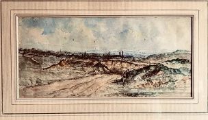 SURREY LANDSCAPE FROM SKETCHBOOK OF BIRKET FOSTER