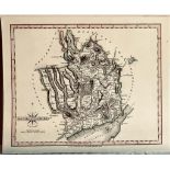 1809 MAP OF MONMOUTHSHIRE. APPROX. 24 X 29.5CM