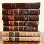 MEMOIR OF BISHOP BLOMFIELD (TWO VOLUMES) PLUS FIVE VOLUMES INCLUDING WESLEY'S SERMONS, CIRCA 1803