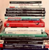 SIXTEEN VOLUMES RELATING TO MOTOR SPORT