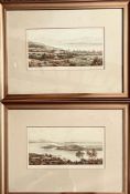 TWO POLYCHROME PRINTS- THE ISLANDS OF LOCH LOMOND AND BEN LOMOND