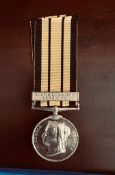 EAST AND WEST AFRICA MEDAL 1887-1900 TO 3rd WEST INDIA REGIMENT, SIERRA LEONE BAR- PRIVATE C