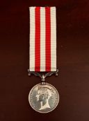 INDIAN MUTINY MEDAL- WILLIAM ADAMSON, 92nd HIGHLANDERS, WITH RESEARCH NOTES, ETC, IMPRESSED NAME