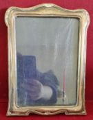 HALLMARKED SILVER PHOTO FRAME, BIRMINGHAM ASSAY DATED 1926 BY G AND C LTD. APPROX. 23 X 16CM