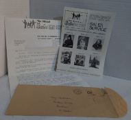 A collection of 23 various Beatles fan club newsletters, membership cards and fan posters for 1967-