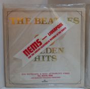 NEMS Liverpool Record Store plastic bag with copy of The Beatles 20 Golden Hits LP (2)