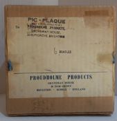 The Beatles Proudholme Products Box complete with Beatles Tiles UK c1964