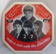 Original Make A Date With The Beatles Calendar UK 1964