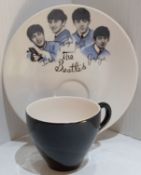 The Beatles Washington Pottery biscuit plate with original cup (2)