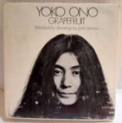 Yoko Ono Grapefruit book UK hardback book with dust jacket published 1970