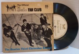 The Beatles 1965 Fan Club Christmas single Flexi Disc