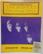 The Beatles 1963/4 London Astoria Christmas Show programme with Ticket Stub dated 24th Dec